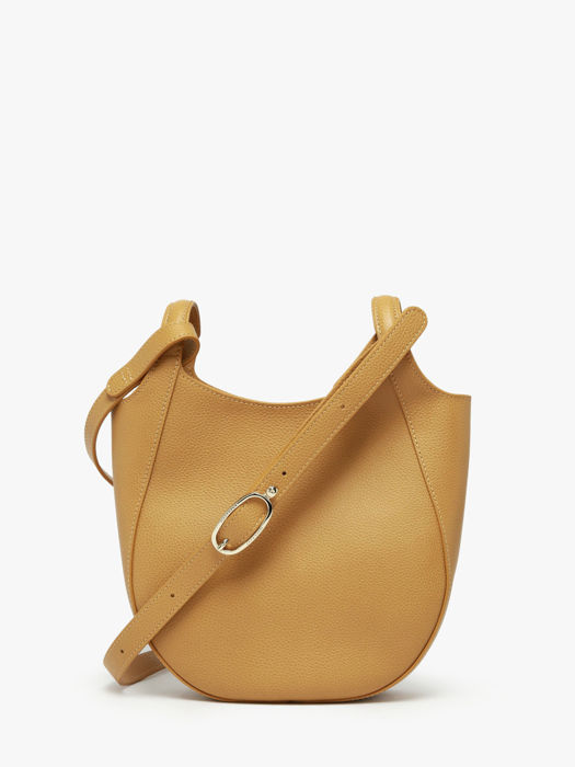 Longchamp Le foulonné Cross bodytas Geel
